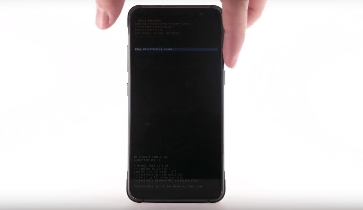 How to Reset Galaxy S8 Active | User Guide Manual PDF