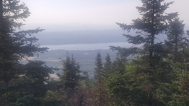 Vue à partir du Belvedère Mégantic