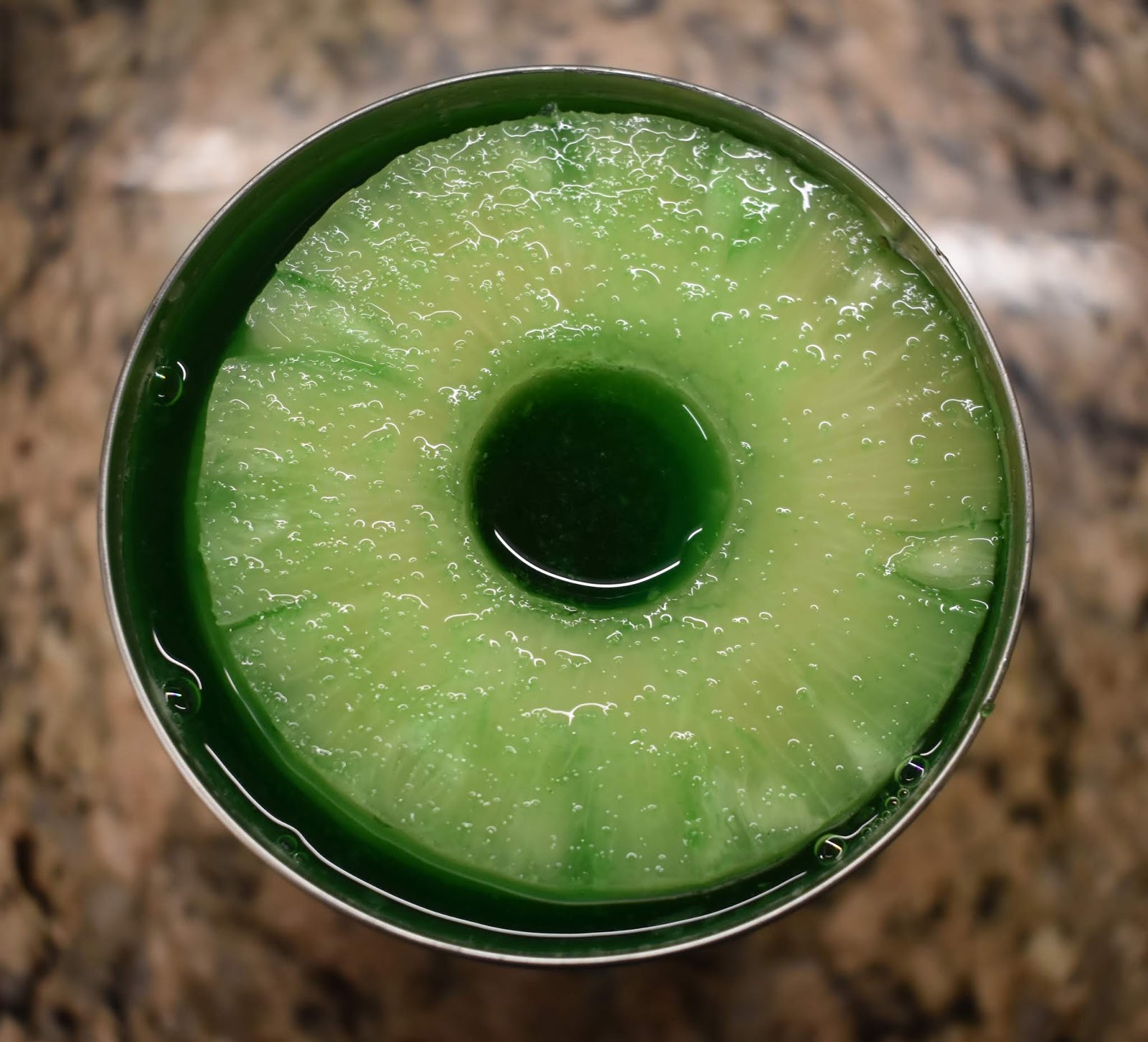 A Peek into the Pantry Maryellen's Pineapple Jello Rings & Piña Colada Molded Salad