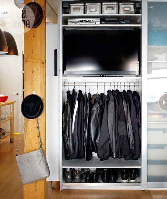 Achados de Decoração Achados de Decoração, blog de decoração, decoração vermelho e preto, decoração de apartamento pequeno