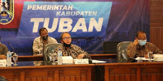 Ditjen Bangda Kemendagri dan Wabup Tuban Bahas RTRW 2020 - 2039.