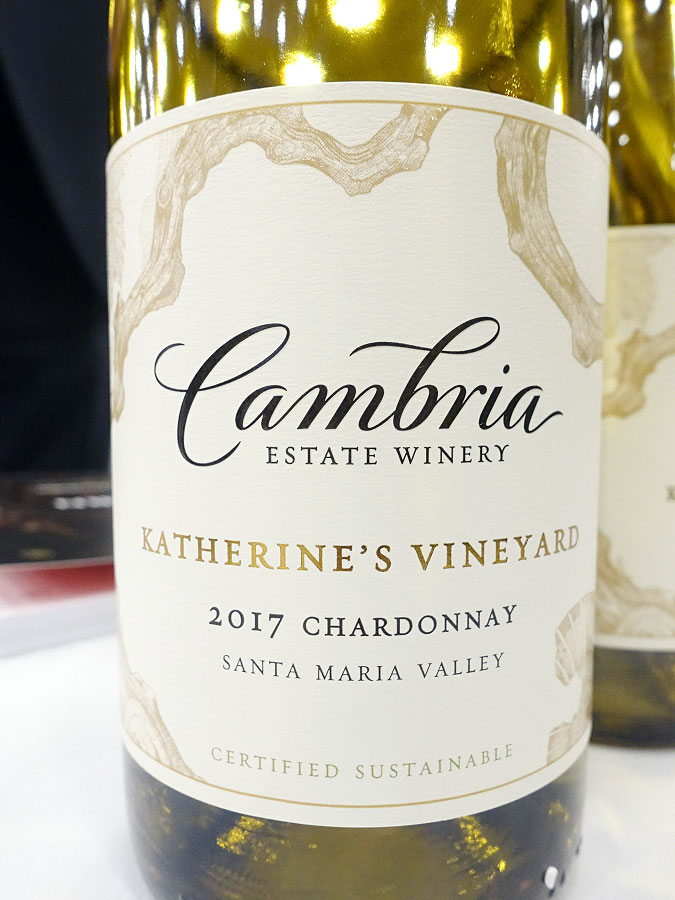 Cambria Katherine's Vineyard Chardonnay 2017 (91 pts)