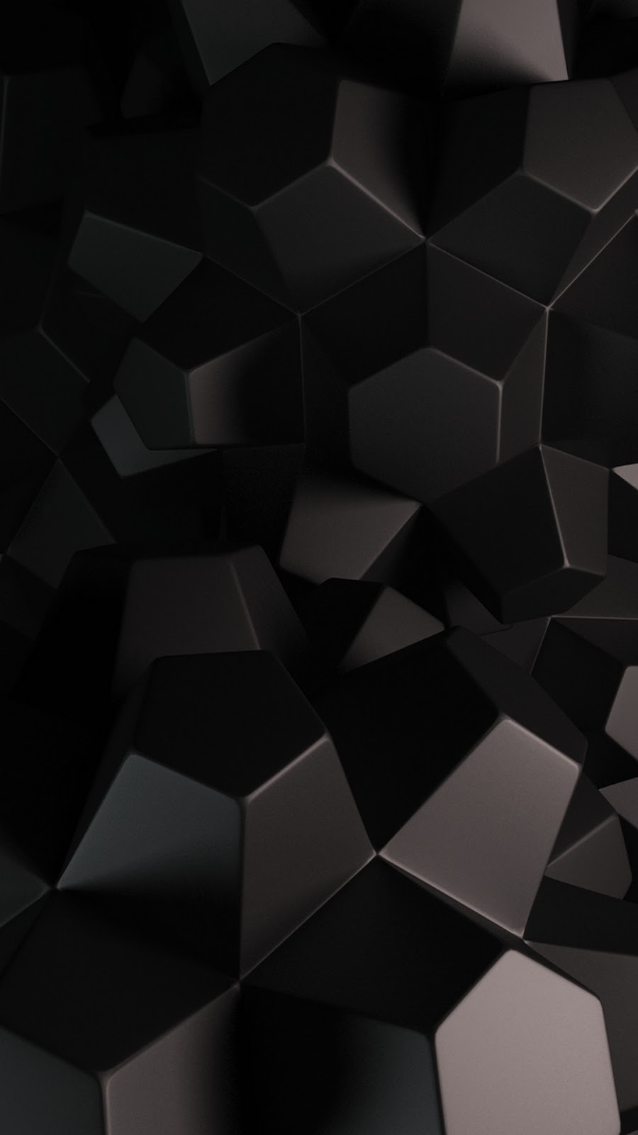 Whatsapp wallpaper Abstract 3D Hexagons, Whatsapp wallpapers
