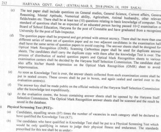 Haryana Police Constable Syllabus and Exam Pattern Haryana Constable Exam Syllabus and Pattern