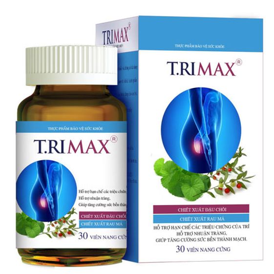 VIÊN UỐNG HỖ TRỢ CO THẮT BÚI TRĨ TRIMAX – DÂN KHANG