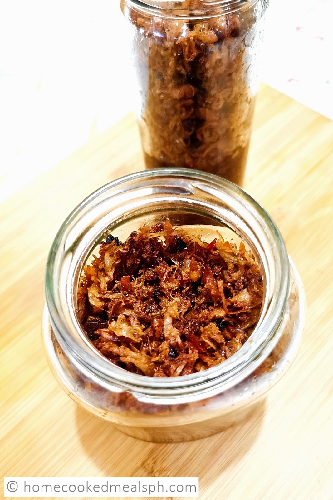 Home Cooked Meals Spicy Crispy Adobo Chicken Flakes Recipe