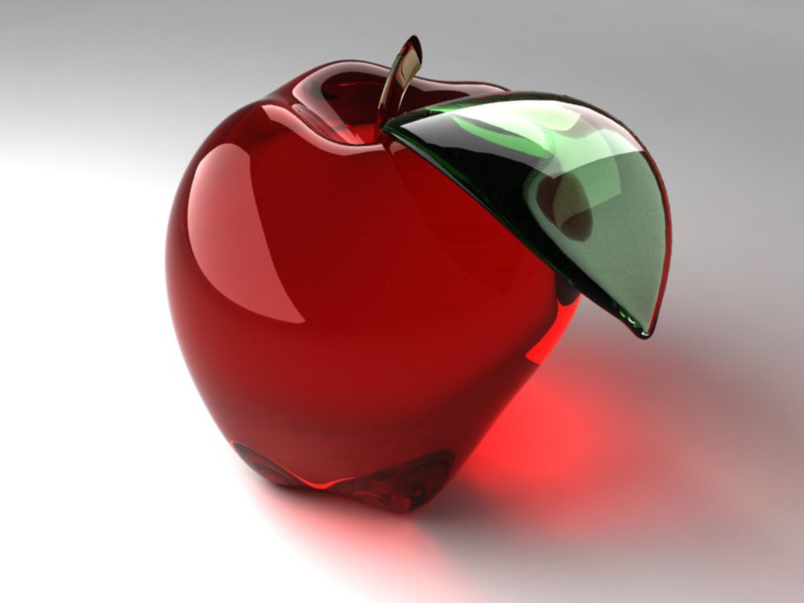 wallpaper: Glass Apple Wallpapers