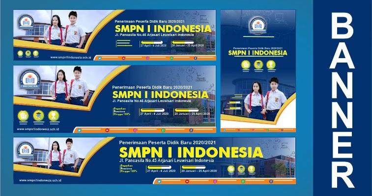 Desain Spanduk Ppdb Psd gambar contoh banners Desain Spanduk Ppdb Psd gambar contoh banners