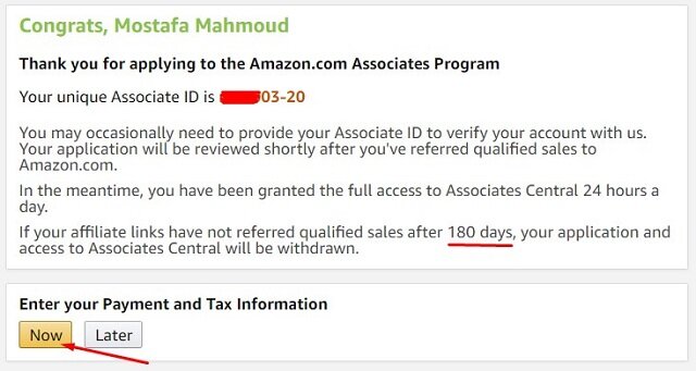 كيفية التسجيل في موقع أمازون للتسويق بالعمولة (أفليت) خطوة بخطوة