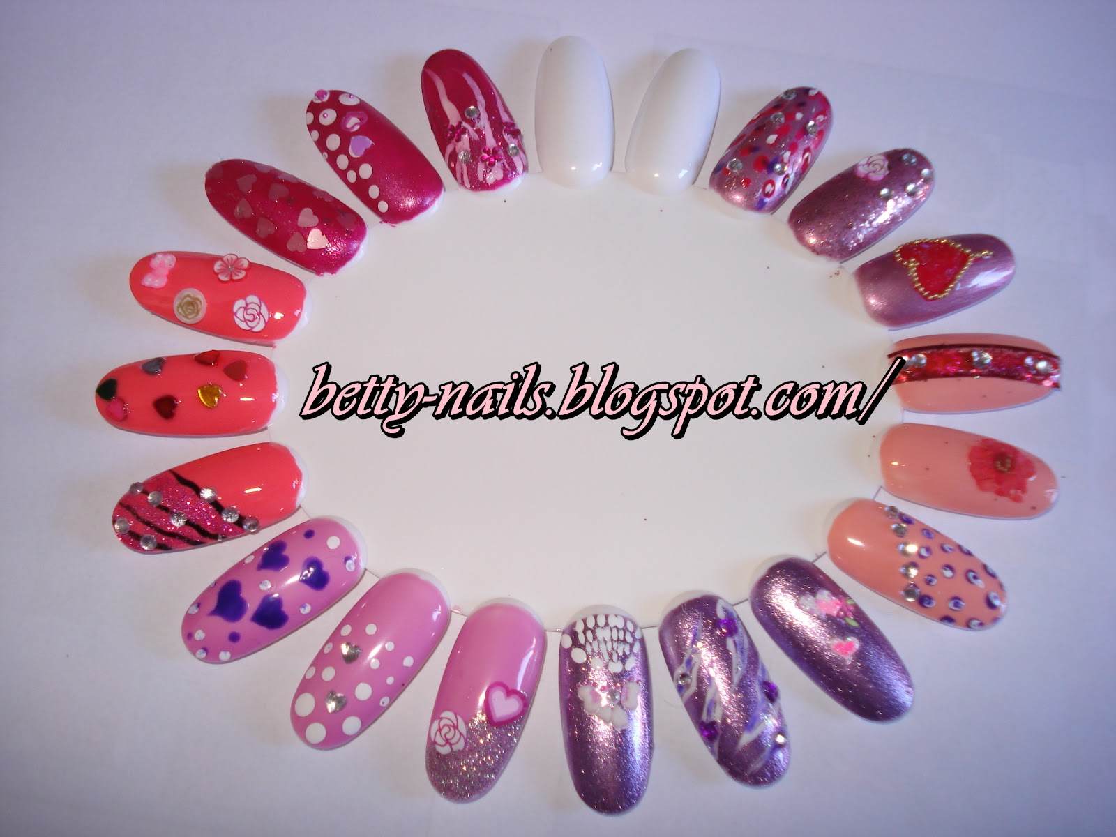 Betty Nails: NAILS: Valentines day Suggestions