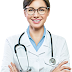 Smiling Confident Female Doctor With Stethoscope PNG Image