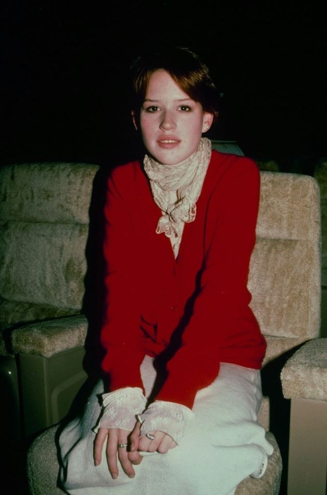 Portrait Photos of American Actress Molly Ringwald in the 1980s Vintage Everyday