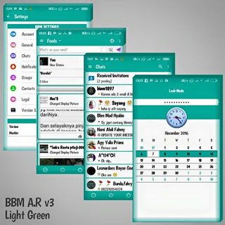BBM MOD LightGreen V3 (BBM MOD Base 3.1.0.13) Update Terbaru November 2016 BBM MOD LightGreen V3 (BBM MOD Base 3.1.0.13) Update Terbaru November 2016