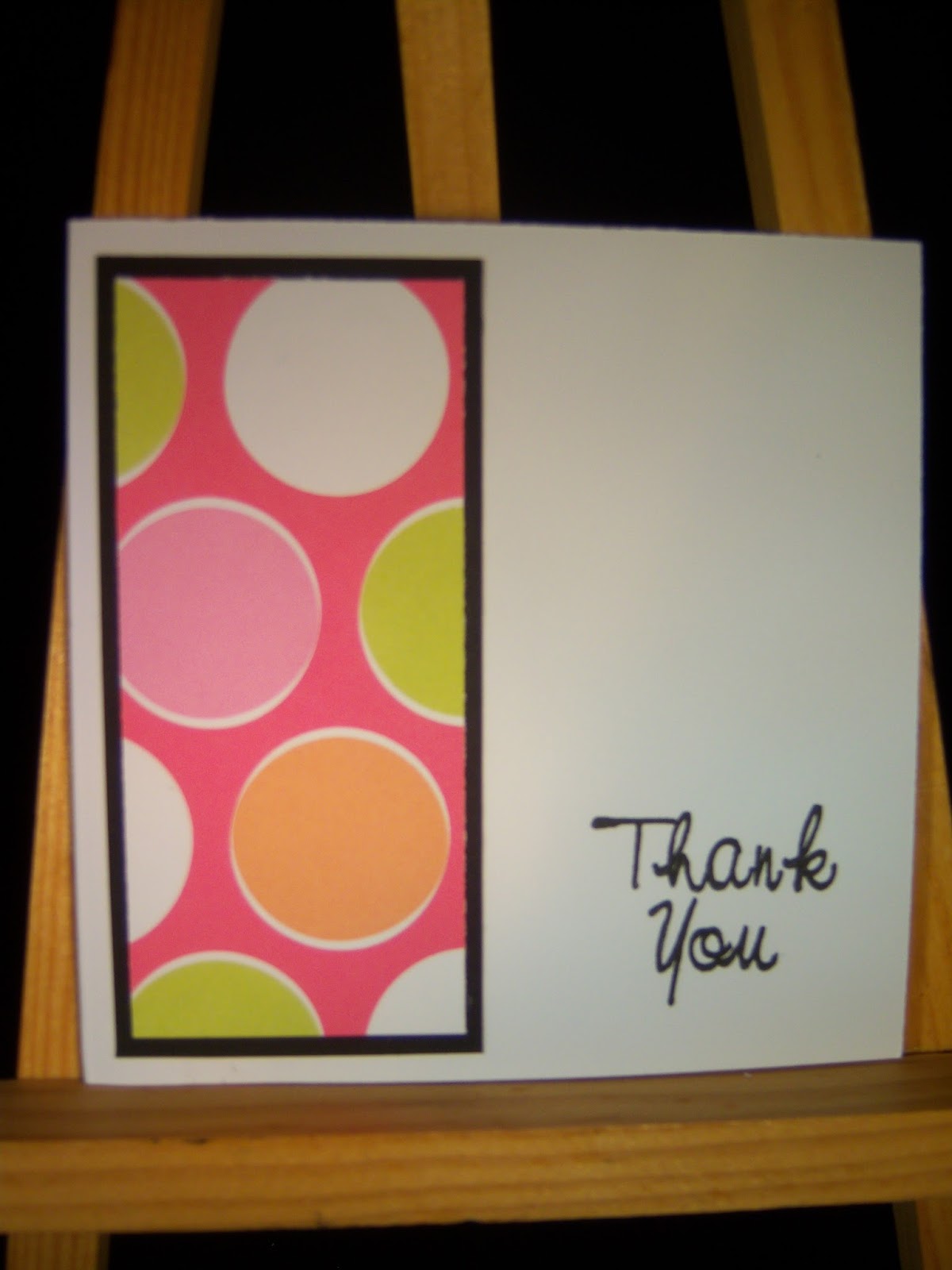 ScrapnSew Granny Pink Geometric Design Note Card Set