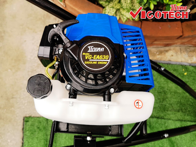 เครื่องเจาะดิน มีล้อ