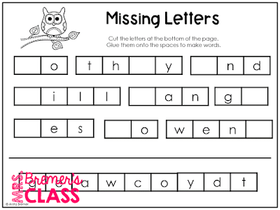 Kindergarten and 1st Grade Word Work activities for 50 sight words! Pack includes word puzzles, spin-a-word, abc order, write the room, missing letters, trace-stamp-decorate, and more! #wordwork #sightwords #kindergarten #1stgrade #literacy