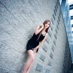 Beautiful Model Lee Ji Min in Black Dress Foto 26