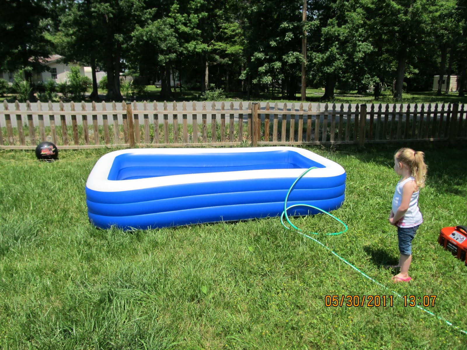 Hands On Math Math For The Summer How Long To Fill Up The Pool