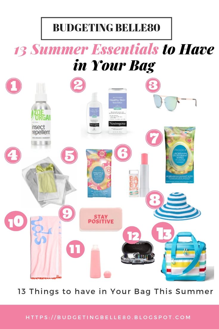 budgetingbelle80 Beach Bag 13 Essential Items to have in Your Beach