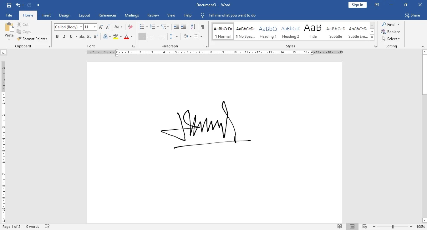 2 Cara Membuat Tanda Tangan Digital Di Word Satutitiknol Com