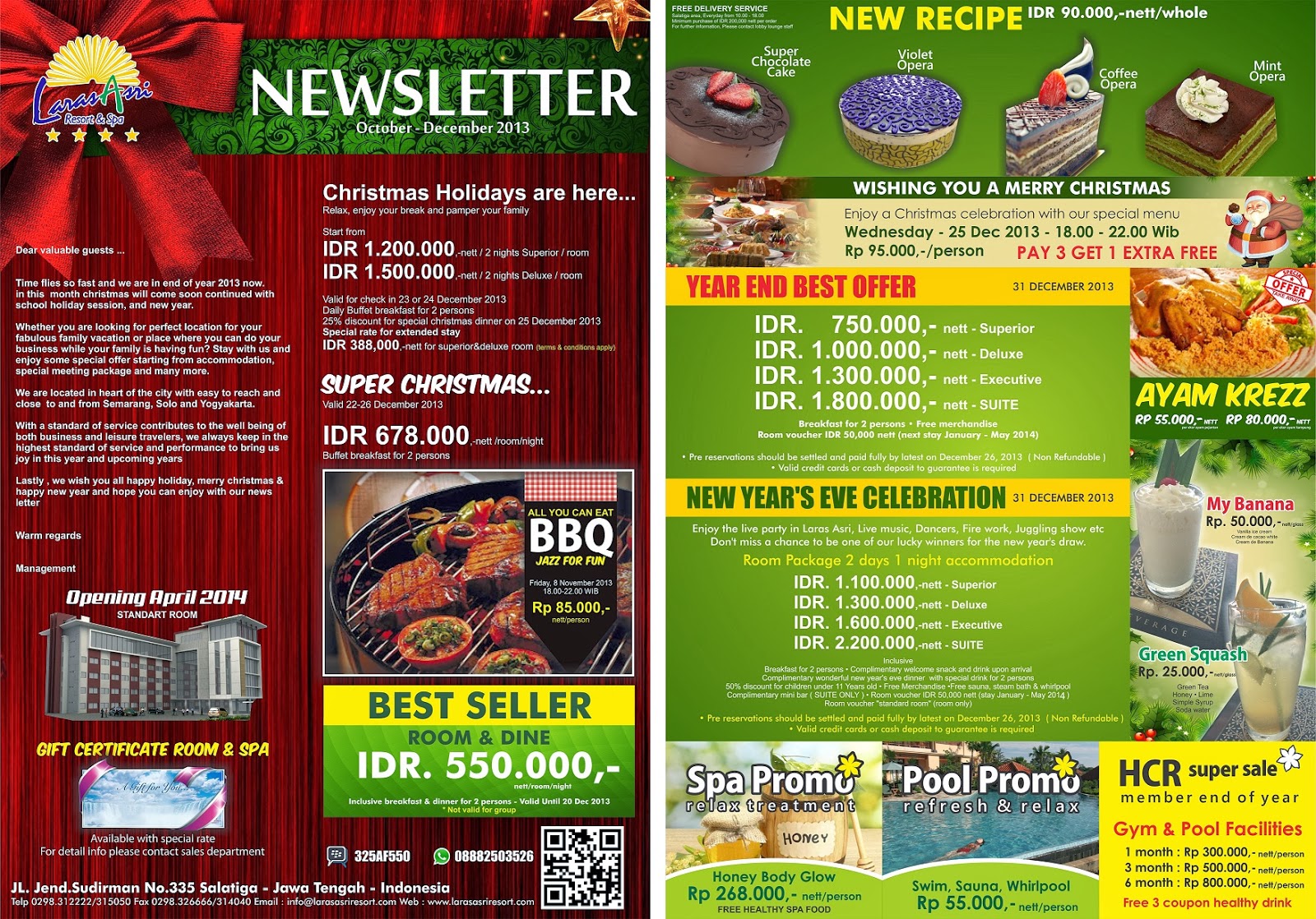 contoh newsletter halloween bca