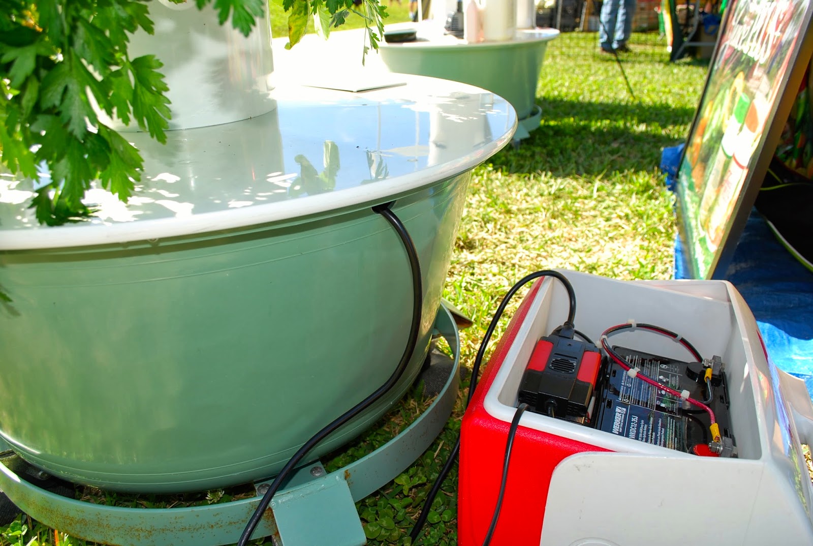 Helen A. Lockey Solar Powered Aeroponic Tower Garden by Juice Plus+