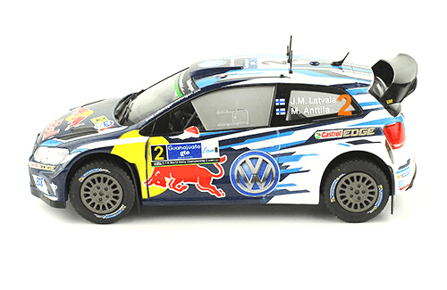 WRC collection 1:24 salvat españa, Volkswagen Polo WRC 1:24, Jari-Matti Latvala, México 2016