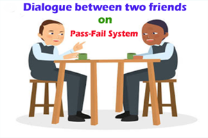 dialogue with two friends