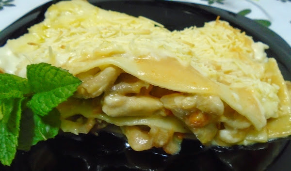 Lasaña de conejo y zanahoria