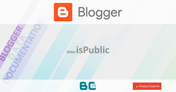 Blogger - Gadget Subscribe - data:isPublic