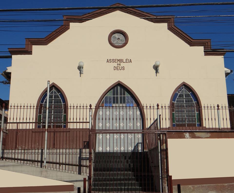 MINHA PRIMEIRA IGREJA NO RIO DE JANEIRO