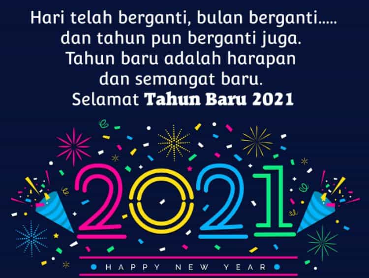 Kata Ucapan Selamat Tahun Baru 2021 Terbaru Review Teknologi Sekarang