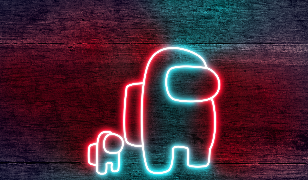 12+ Neon Wallpaper Of Among Us Pics