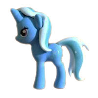My Little Pony Puzzle Eraser Figure Series 2 Trixie Lulamoon Figure by Bulls-I-Toys