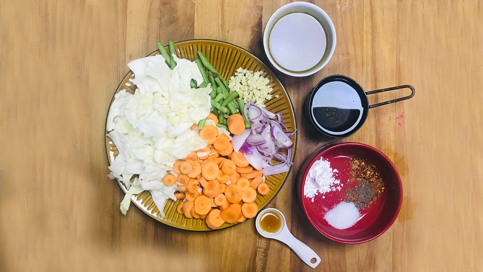 Sri Lankan Style Chinese Vegetable Chop Suey
