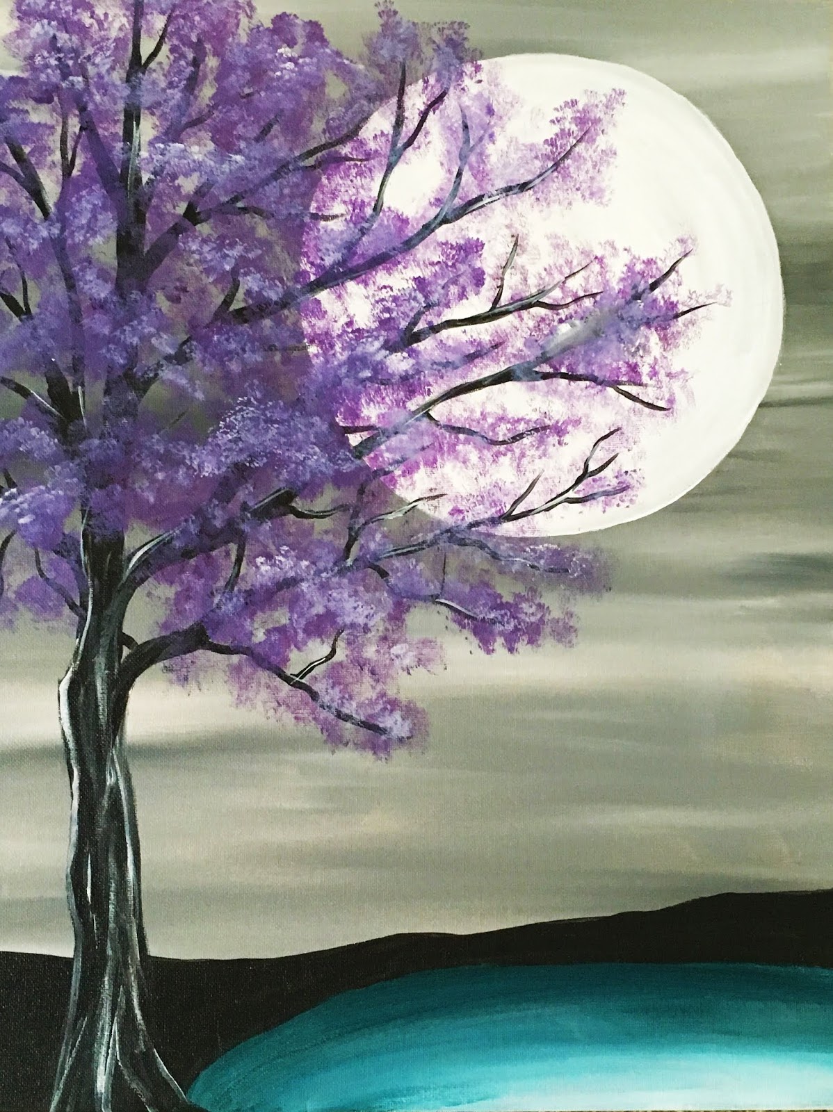 50 Beautiful Tree Painting Ideas For Inspiration