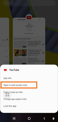 How to split screen on Samsung phones 2