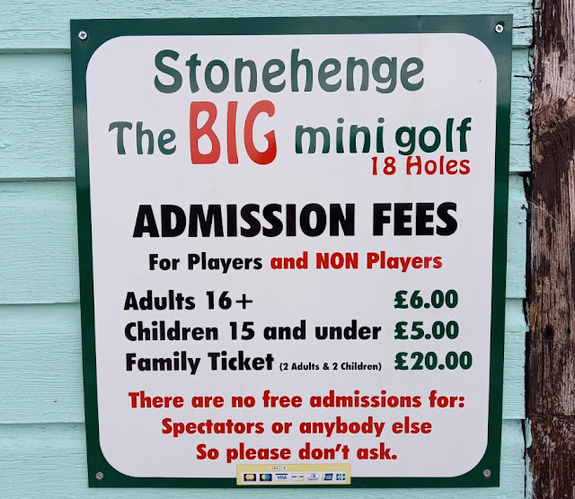 Stonehenge - The BIG mini golf in Hemsby, Norfolk