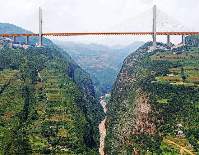 Ponte mais alta do mundo - Ponte Dunge - China