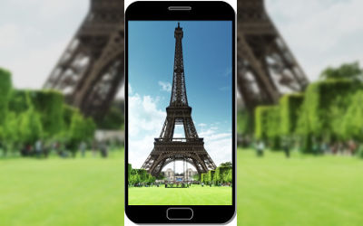 Tour Eiffel Monument - Fond d'Écran en FHD pour Mobile