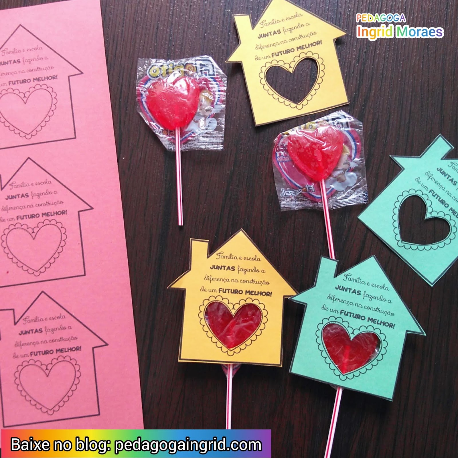 LEMBRANCINHA REUNIÃO DE PAIS : CONSTRUÇÃO DE UM FUTURO MELHOR