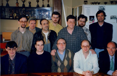 Equipo del Club Ajedrez Sabadell en 1998