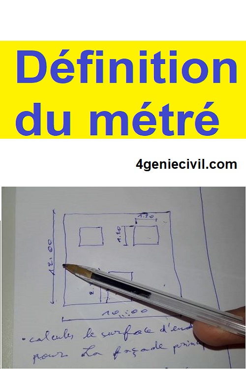 Définition et différence entre métré et avant métré