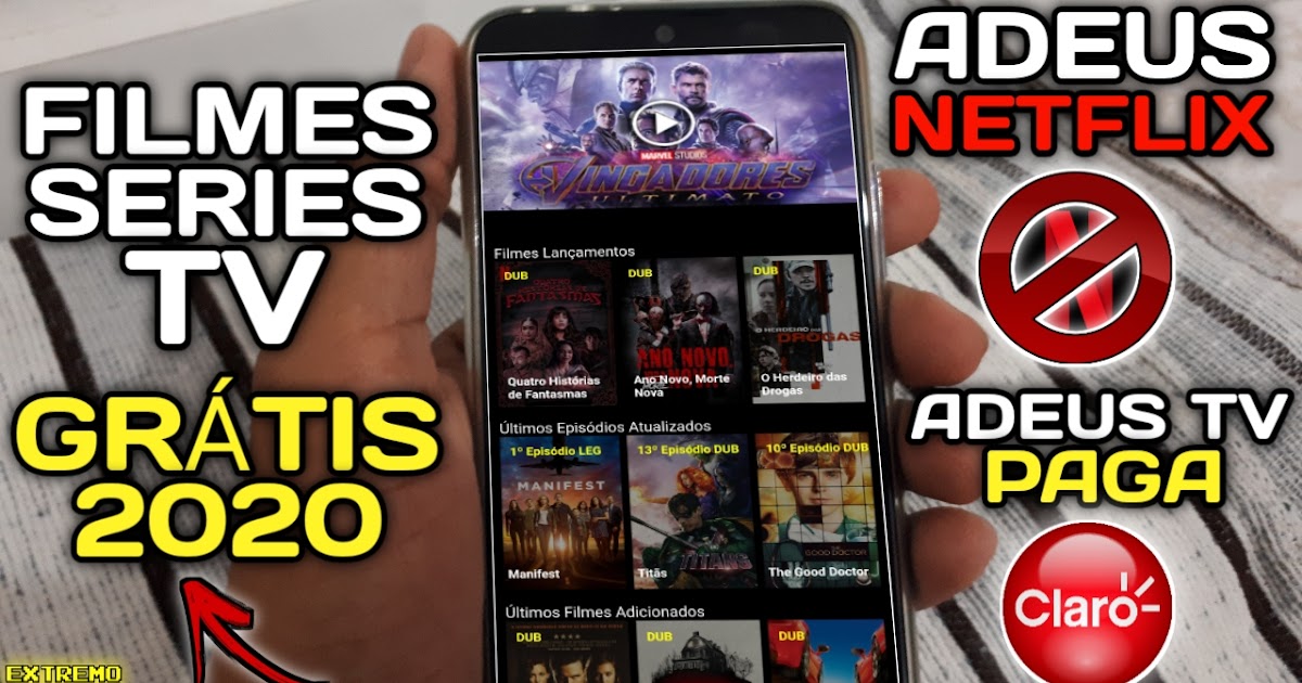NOVO APP DE FILMES, SERIES E TV PRA ANDROID