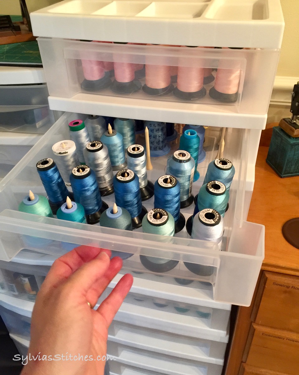 How I store my thread - The Crafty Quilter