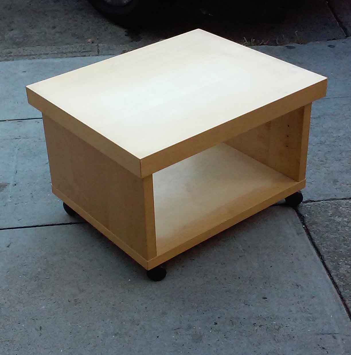 UHURU FURNITURE & COLLECTIBLES SOLD **REDUCED** Small TV Stand on