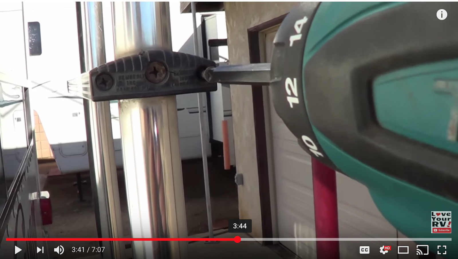 Love Your RV RV Ladder Cracked Plastic End Caps Gr8LakesCamper