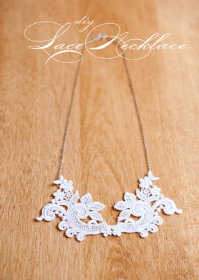 Doily & Lace Necklaces Inspiration