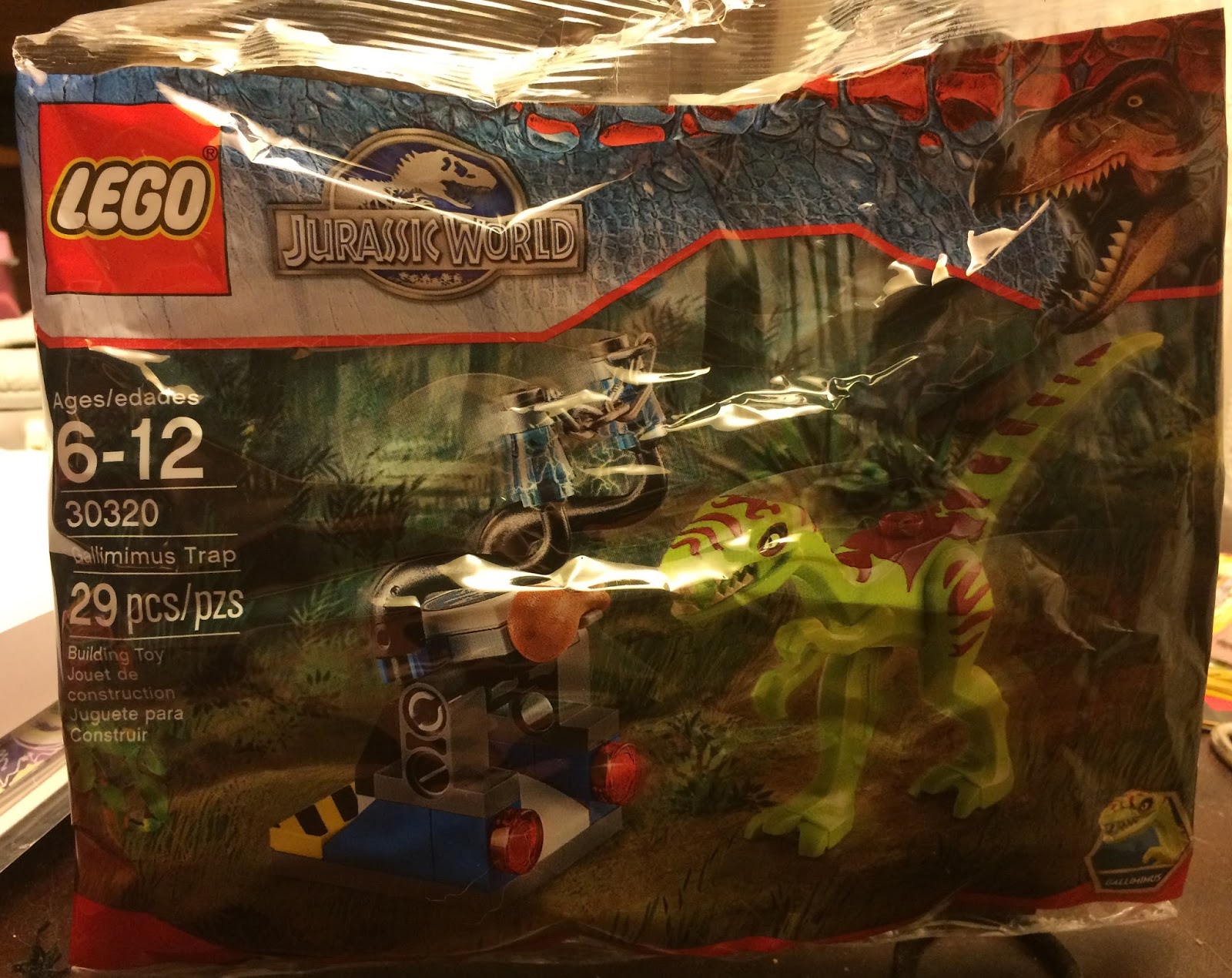 Polybag 30320 Gallimimus Lego Jurassic World Gallimimus Trap Cheap
