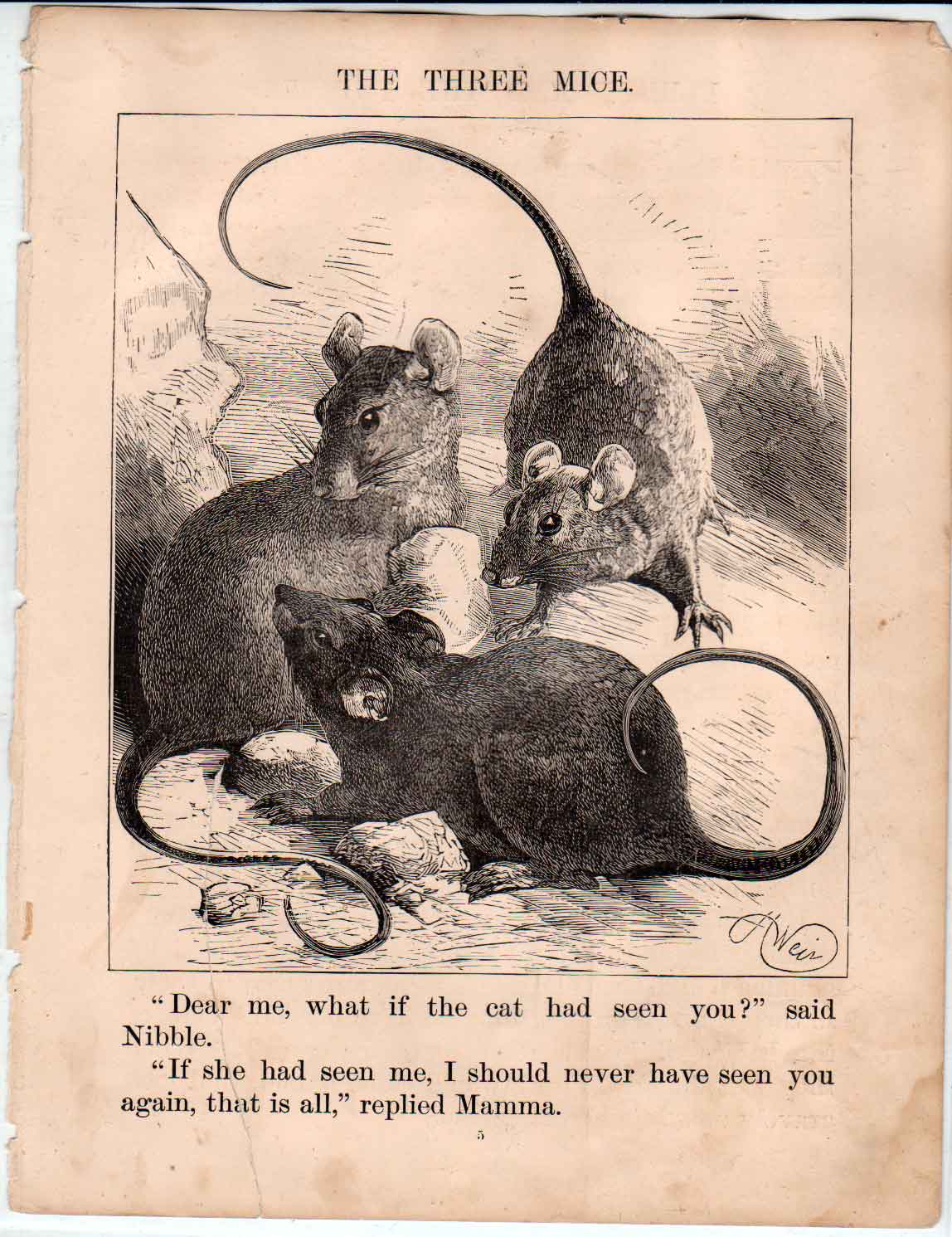 Three mice. Винтажные крысы. Мысли крыс. Картинка про Крысиные мысли.
